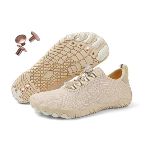 Image of Grounding Shoes with Copper, Barefoot Shoes Women Men, Wide Toe Box Hiking Barefoot Womens, Non-Slip Comfortable Breathable Water Shoes for Walking Running