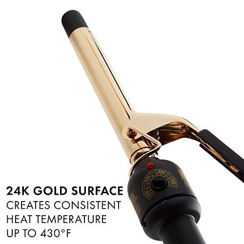 Hot Tools 1101 2018 Model) Pro Artist 24K Gold Curling Iron thumb #2