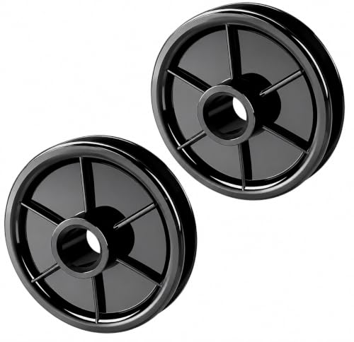 144C56 Garage Door Opener Chain Cable Idler Pulley - Compatible with Chamberlain LiftMaster Sears Craftsman Chain Drive Models - Heavy Duty Replacement Part (2PK)