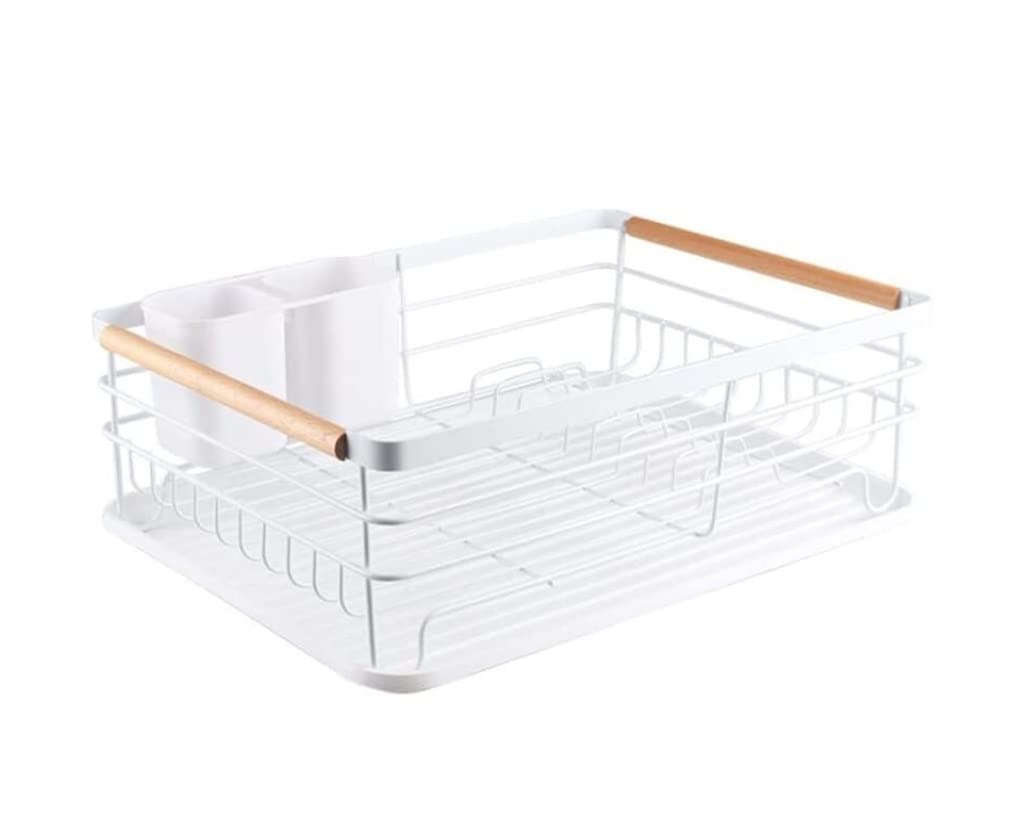 AZHKJKZH Dish Rack Metal Dish Bowl Drainer Multifunctional Countertop Shelves Organizer For Kitchen For Small Kitchen