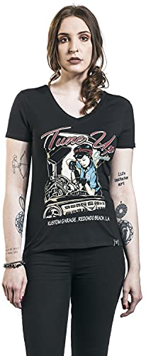 Queen Kerosin Tune Up T-Shirt Femme - Les Beatles, Paul McCartney, John Lennon, RIngo Starr, George Harrison Queen Kerosin Tune Up T-Shirt Femme – Image 4