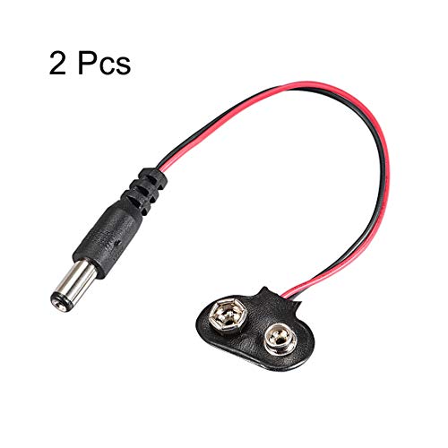 Conector de corriente DC macho 2.1x5.5mm paquete 2 miniatura 4
