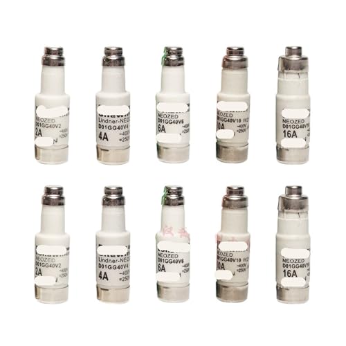 Fusible D01 400V élimine le risque de surchauffe électrique lot de 2 cartouches