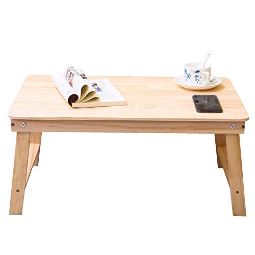 Computer Klapptisch Bambus Faltbare Einstellbare Nachttisch TrayCoffee/TV Schreibtisch Frühstück Serviertablett Gaming Schreiben Laptop-Tisch