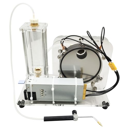 HQHAOTWU Hydrogen-Oxygen Separation Electrolysis Machine Electrolysis of Water Generator for Laboratory Equipment AC100-240V 450W