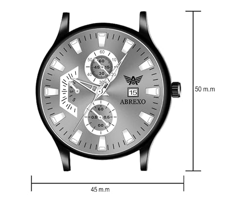 Image of Speed-Master Series Round Dial Date Working Silicone Strap Analog Quartz Mechanism Boys Watch for Men