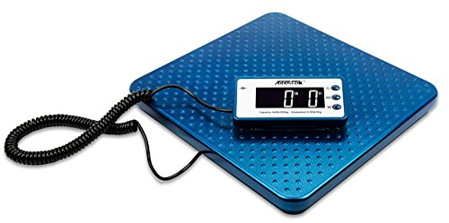 accuteck 440lb heavy duty digital metal industry shipping postal scale acb440 5-pack
