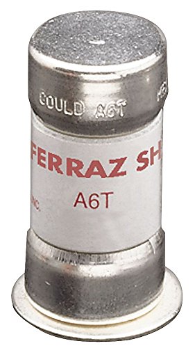 FERRAZ SHAWMUT A6T40 Fuse, Class T Fuse, 40 AMP, 600V