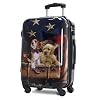 Chariot Dog Lovers Freedom Pups 20-Inch Carry-On Hardside Polycarbonate Expandable Spinner Luggage with TSA Lock
