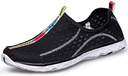 Zhuanglin Women's Quick Drying Aqua Water Shoes Size 8.5 B(M) Us Black,Black,8.5 B(M) Us #TOP2