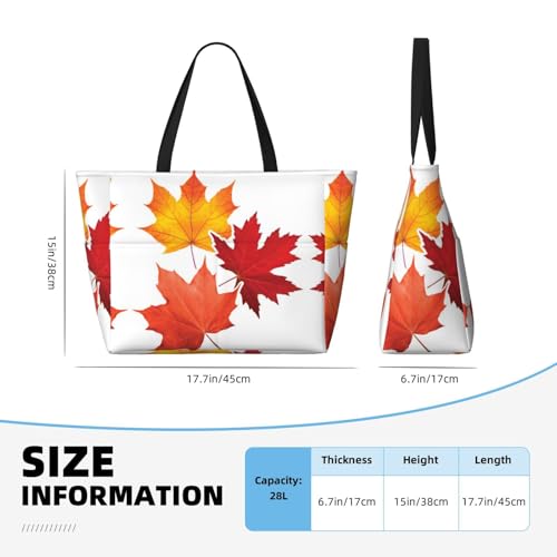Sacs à main décontractés grande capacité style Hobo imprimé automne