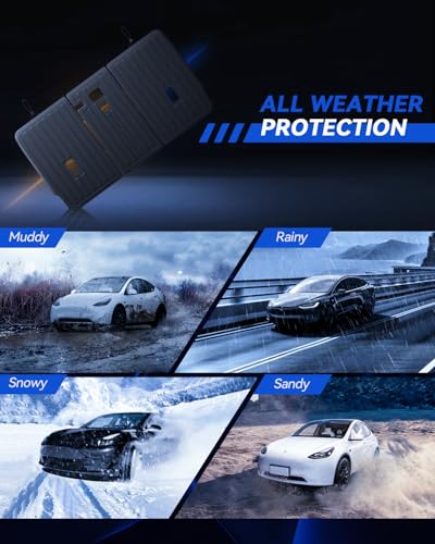 LANTU UK-RHD pokrowiec na tylne siedzenie w drugim rzędzie do Tesla Model Y 2025 Juniper All-Weather TPE ochraniacz na siedzenie wodoodporny i antypoślizgowy pokrowiec na tylne siedzenie Tesla Model Y