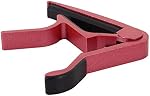 Guitar Capo Single-handed Guitar Capo Guitar Accessories for Electric and Acoustic Guitars Ukulele Banjo Folk Guitars and Mandolin Red 1 Pcs Nice Design
