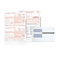 Algopix Similar Product 16 - Tops 1099 MISC Forms 2019 5 Part Tax