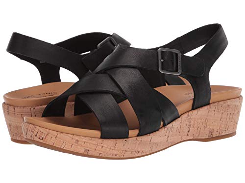 KORK-EASE Caroleigh Black Full Grain Leather 11 M