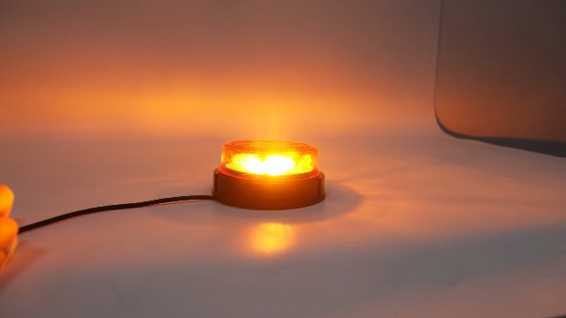 Amber Flashing Light Bar - Magnetic Or Bolt Mount, 12V/24V For Trucks & Recovery 2 thumbnail image