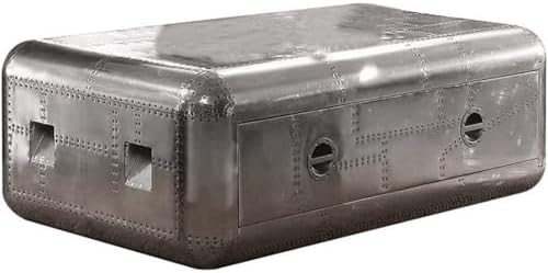 Acme Brancaster Square Coffee Table in Aluminum