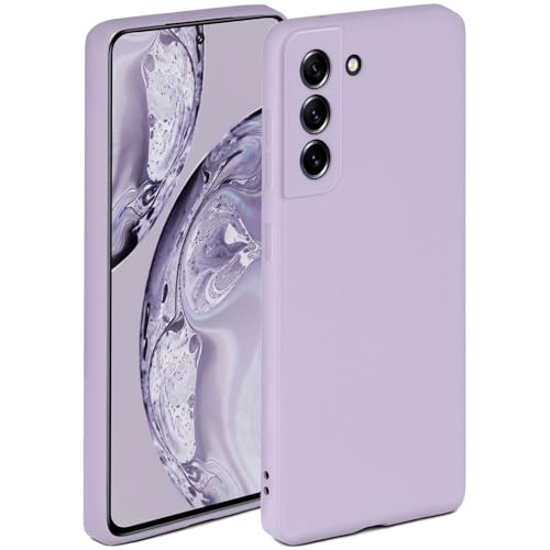 Coque Samsung S21 FE 5G antichoc souple silicone avec protection ecran et objectif photo