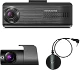 【DUAL CHANNEL 1080P FULL HD DASH CAM】 Capture clear 1080p front & rear footage with accurate color balance and improved contrast whether it’s night or day. 【140° FRONT & 160° REAR VIEWING ANGLES】 Offer uncompromised video coverage with minimal edge-t...