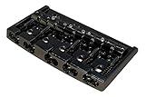 GOTOH 404SJ-5 5-String Bass Bridge w/Steel Saddles - Black