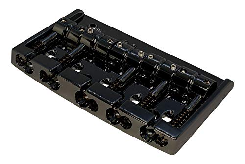 GOTOH 404SJ-5 5-String Bass Bridge w/Steel Saddles - Black