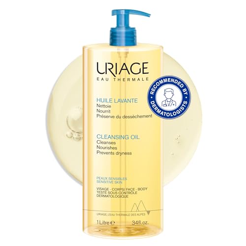Uriage Huile de Douche 1L - Nettoyant Visage et Corps -...