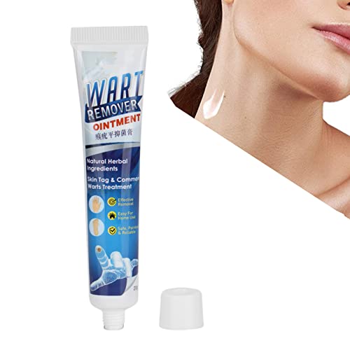 Wart Remover Cream 20g Sicherer Effektiver Naturmaterial Entferner für Den Körper Haut Tag Entferner Wart Remover Schnell Wirkendes Gel Körperwarzen Behandlungscreme Fußpflege Creme Cover