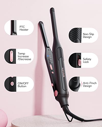 Plancha Wavytalk 3/10” Pencil Flat Iron y Secador Rose Gold miniatura 5