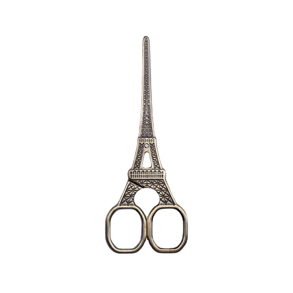 Anso A Stainless Steel Eiffel Tower Embroidery Scissors Diy Sewing Thread Cutter Tools (A)