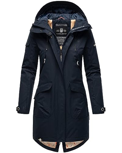 DhogSuai Trenchcoat Damen - Eleganter Langmantel Für Herbst Mit Kapuze