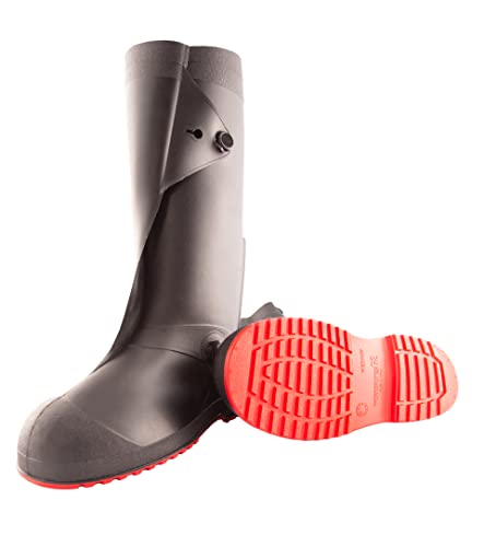 TINGLEY - 45851.XL Tingley-45851 Workbrutes G2 - PVC Overshoe - 17" Ht. - Black Upper - Red Sole - Cleated Outsole3