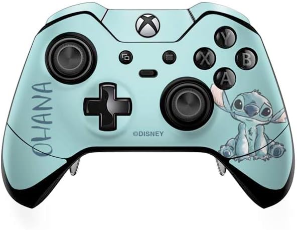 Skinit Decal Gaming Skin Compatible with Xbox One Elite Controller - Officially Licensed Disney Lilo and Stitch Stay Weird Design