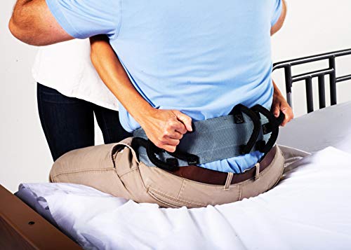 Patient Aid Gait Belt with Padded Handles & Quick Release Buckle, Long Strap Easy Transfer Lift Assist Aid for Elderly, Bariatrics, Physical Therapy, Rehabilitation – Nursing Waist Sling Lifting Strap 5 Patient Aid Gait Belt with Padded Handles & Quick Release Buckle, Long Strap Easy Transfer Lift Assist Aid for Elderly, Bariatrics, Physical Therapy, Rehabilitation – Nursing Waist Sling Lifting Strap - Image 6