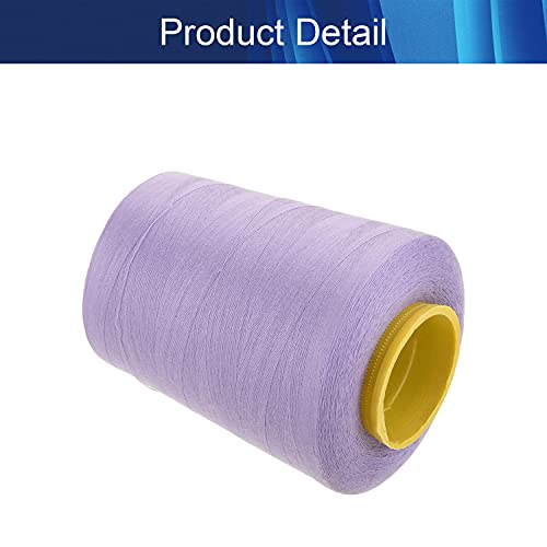 Aicosineg Polyester Sewing Thread 402 Serger Machine Thread 8000 Yards Each Spools Embroidery Thread Connecting Serger Thread For Hand Repair Works And Diy Sewing Machine Violet #TOP3