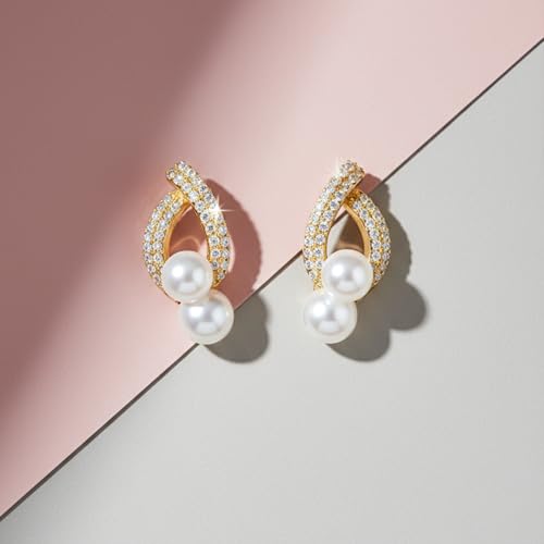 Image of Modern Dangle Earrings for Women | Chic Statement Earrings for Girls | Stylish Lightweight Fashion Jewelry for Casual, Party & Special Occasions