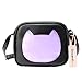 STEAMEDBUN Ita Bag Crossbody Cat Small Ita Purse Pin Display Bag with Insert