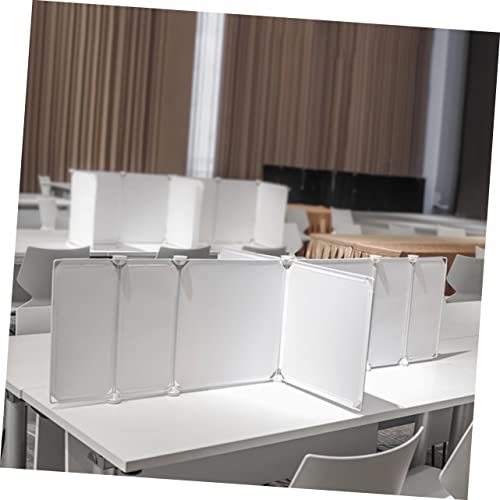 Angoily 1 Conjunto De Partição Para Mesa De Trabalho Tela De Mesa Protetor De Mesa Transparente Escu