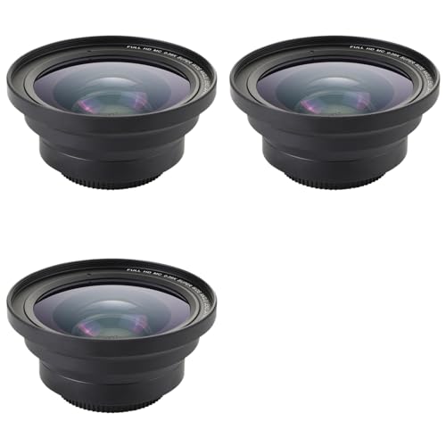 Objectif Grand Angle 72 mm et kit macro 37 mm pour caméscope 4K