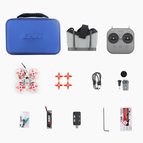 EMAX Tinyhawk 3 Plus Drone RTF Kit Ready To Fly FPV Analog Drone Mini Racing Quadcopter with Controller and Goggles for Kids Adults Beginners - Image 7