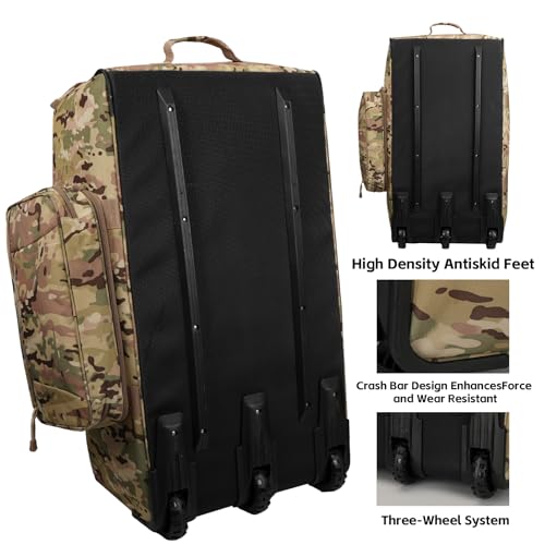 120L 3-Wheel Heavy Duty Duffle