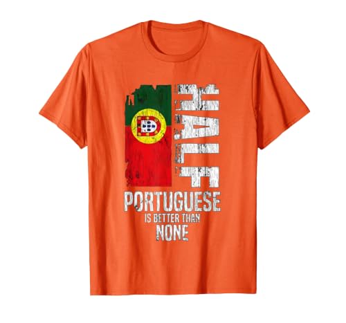 Portugal Tshirt, Portuguese Clothes, Portugal Shirts Women T-Shirt, Men, Orange, Small