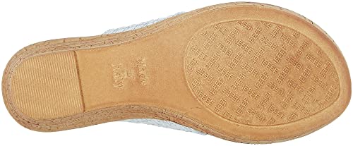 Italian Shoemakers Womens Aby Wedges 7 White Mulit #TOP2