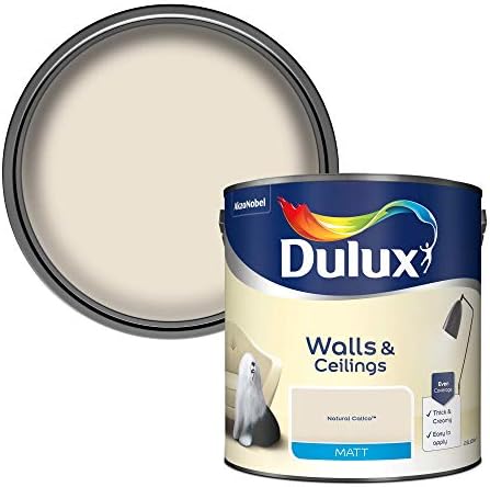 Dulux Light & Space Matt Emulsion Paint For Walls And Ceilings - Absolute White 5 Litres