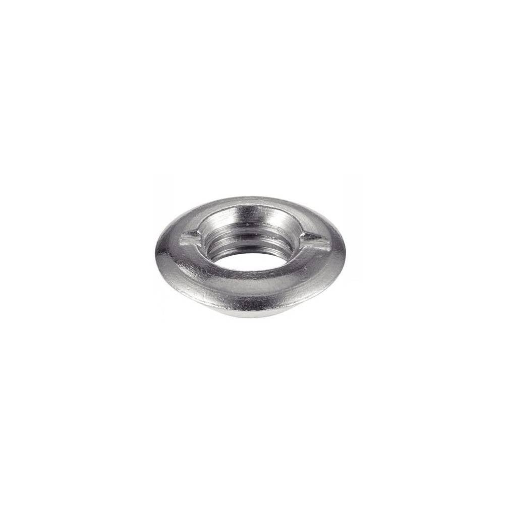 D-Work, 100 dadi da fresa bombe, M4 mm, in acciaio inox A4