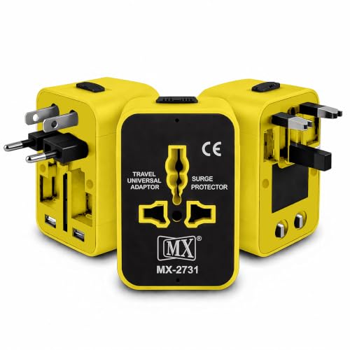 Image of MX Universal Travel Adapter All in One Worldwide Plug Adapter