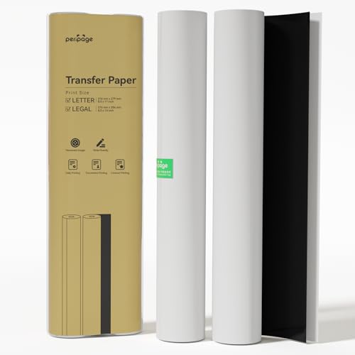 Papier thermique PeriPage sans encre qui ne bave pas pour imprimante portable M832