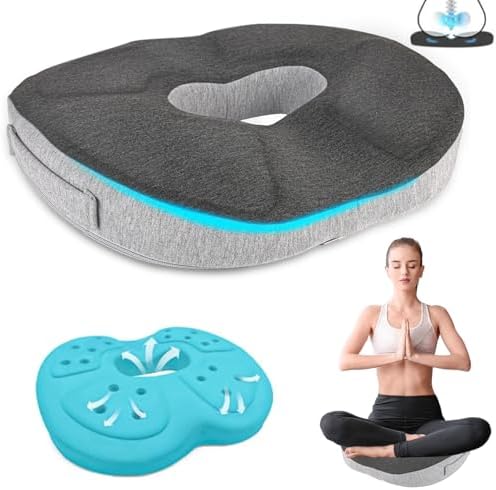 Auzkong Kissen Für Hämorrhoiden, Aufblasbar, Orthopädisch