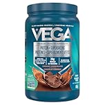 Vega Protein + Supergreens - 20g Plant-Based Pea Protein with Veggies, Chocolate, 19 Servings, Vegan Keto, Non-GMO, Gluten Free, Dairy Free, Low Carb, 618g (Packaging May Vary)