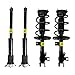 ZZXXYY Front Struts Assembly Shock Absorber Compatible with Mazda3 Axela 2014-2019 Front Suspension Kit Automotive Replacement Struts OEM BKC634