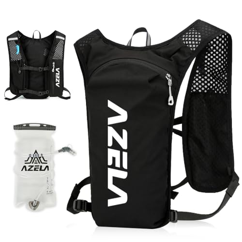Gilet d'hydratation sans ballottement avec sac léger et poche 1.5L réfléchissante